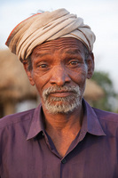 "Baiga Tribesman"     Madhya Pradesh, India