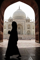 "Taj Mahal from Mosque I"     Agra, India