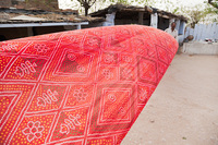 "Folding a Turban"     Bishnoi Village, Rajasthan, India