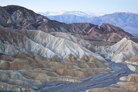"Zabriskie Badlands and Gower Gulch"     Death Valley National Park, California