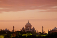"Taj Mahal Afterglow"     Agra, India