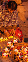 "Girl with Candles II"     Varanasi, India