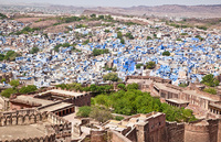 "Jodhpur - Blue City and Fort Walls"     Rajasthan, India