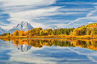 "Oxbow Bend Autumn Reflection"     Grand Teton National Park, Wyoming