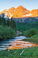 "Maroon Bells Sunrise"     Rocky Mountains, Colorado