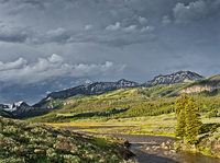 "Lamar Valley after The Thunderstorm"     Yellowstone National Park, Wyoming