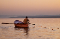 "Early Morning on the Ganges"     Varanasi, India