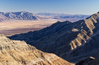 "Death Valley from Panamint Range"     Death Valley National Park, California