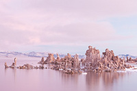 "Pink Morning at Mono Lake"     Eastern Sierra Nevada, California