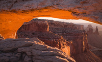 "Mesa Arch"     Canyonlands National Park, Utah